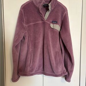 Patagonia Lavender Fleece Jacket